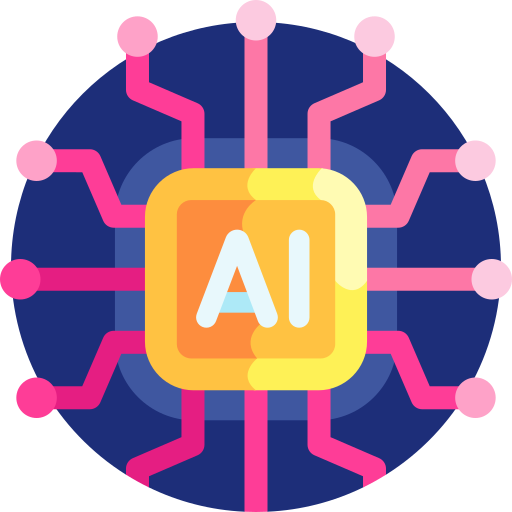 Artificial intelligence Detailed Flat Circular Flat icon