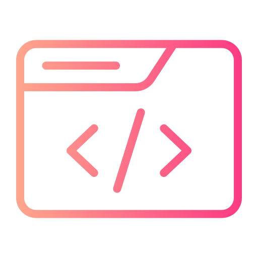codering Generic gradient outline icoon