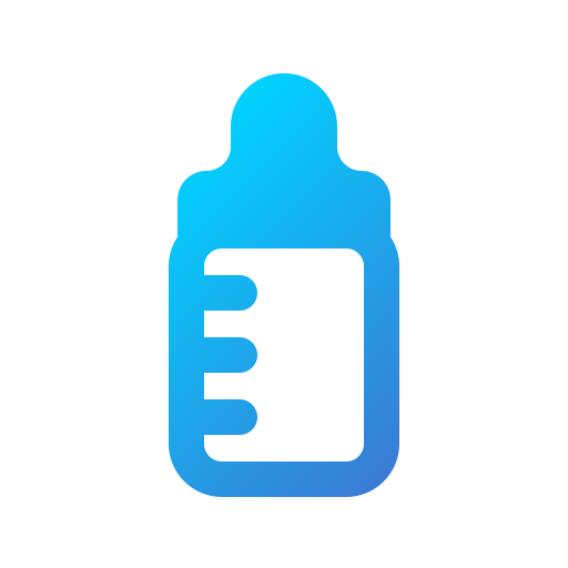 哺乳瓶 Generic gradient fill icon