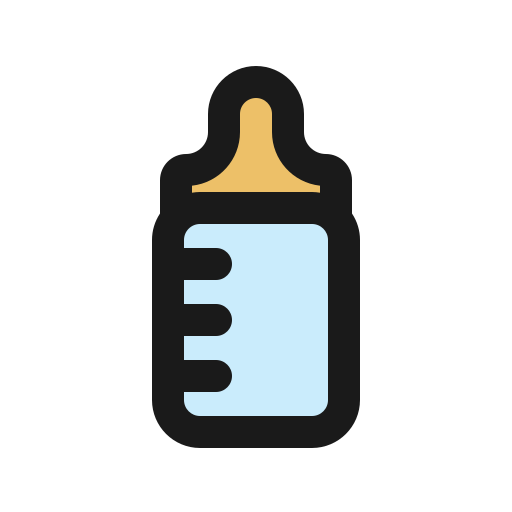 nuckelflasche Generic color lineal-color icon