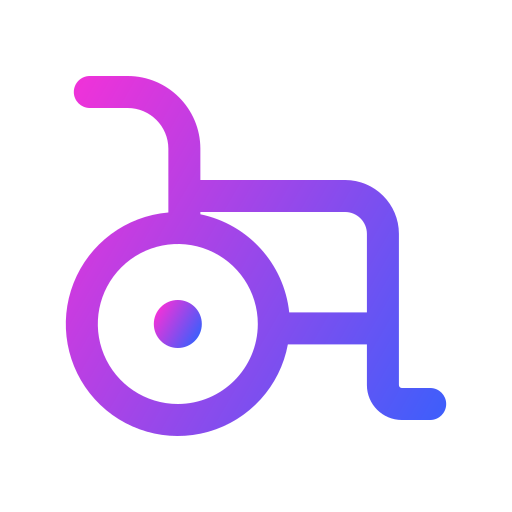 handicap Generic gradient outline Ícone
