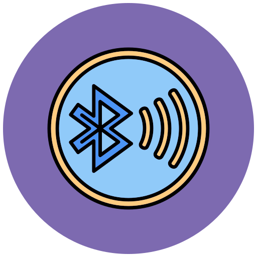 bluetooth Generic color lineal-color icon