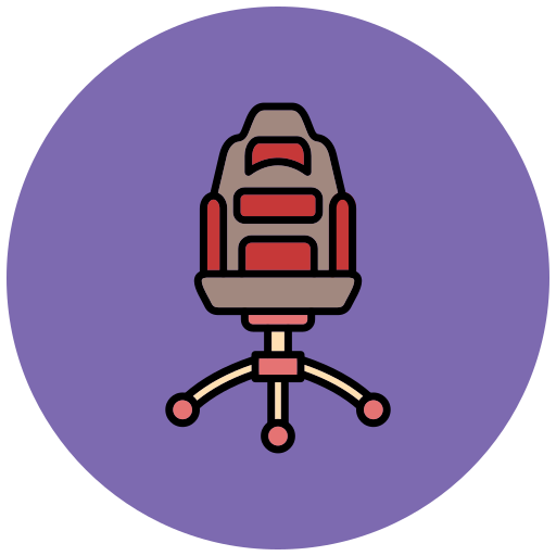 Игровое кресло Generic color lineal-color иконка