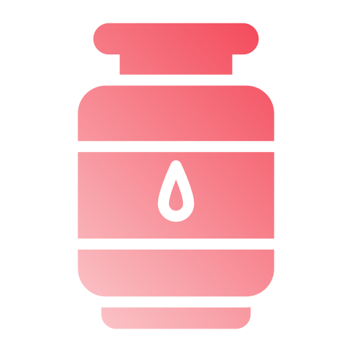 Gas cylinder Generic gradient fill icon