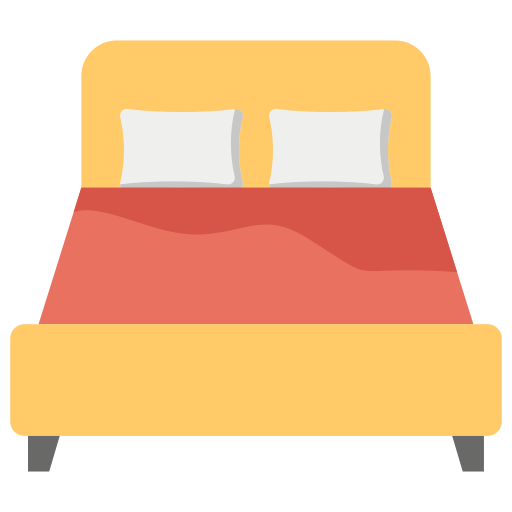 cama Generic color fill icono