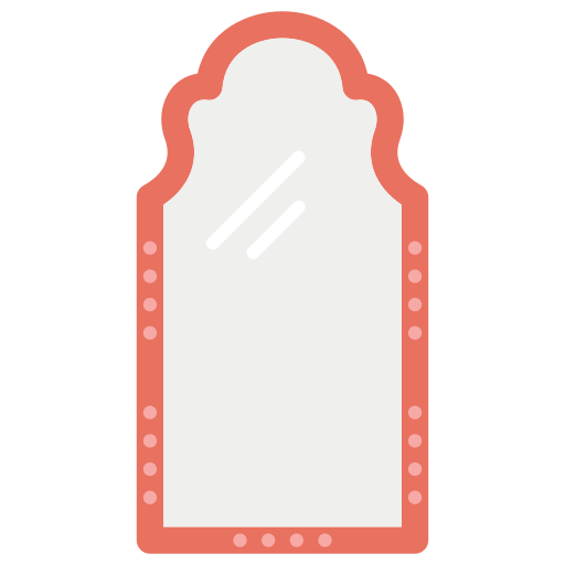 specchio Generic color fill icona