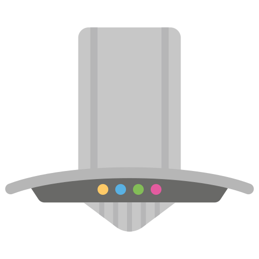 Exhaust hood Generic color fill icon