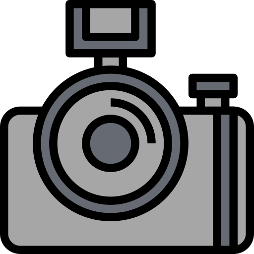 fotocamera Surang Lineal Color icoon