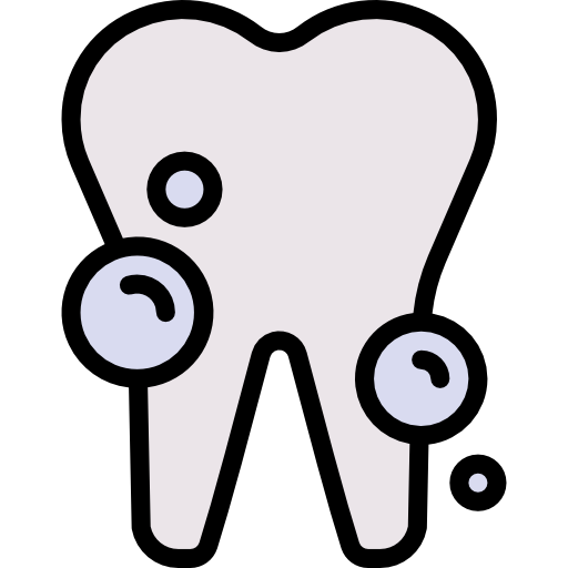 ząb srip Lineal Color ikona