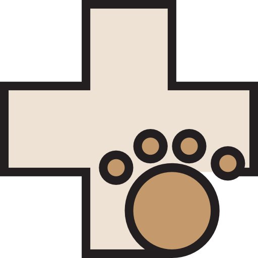 veterinario srip Lineal Color icono