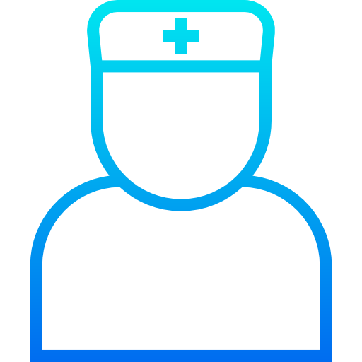 医者 srip Gradient icon