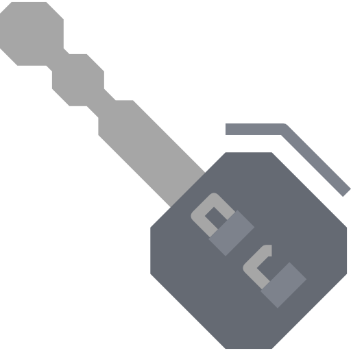 sleutel Surang Flat icoon