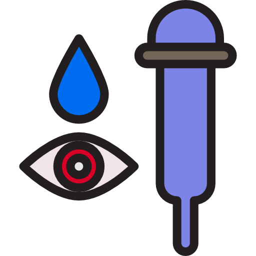 Eye dropper srip Lineal Color icon