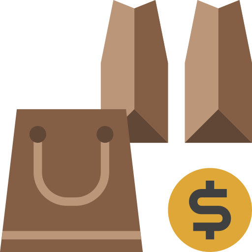 Shopping bag Surang Flat icon
