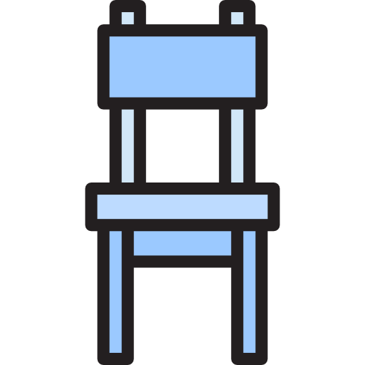 의자 srip Lineal Color icon