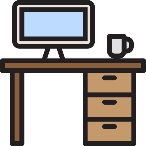 Desk srip Lineal Color icon
