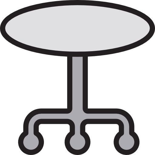 テーブル srip Lineal Color icon