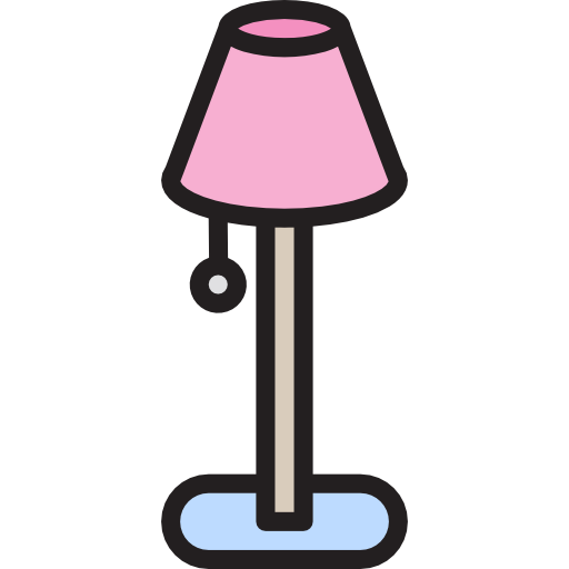 lampa srip Lineal Color ikona