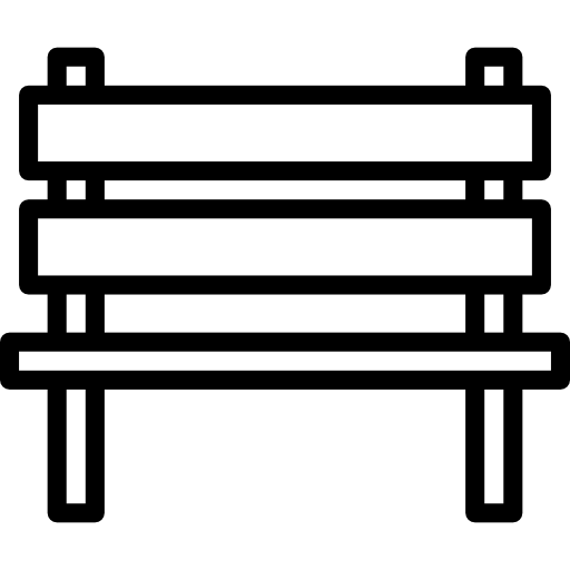 banco srip Lineal icono