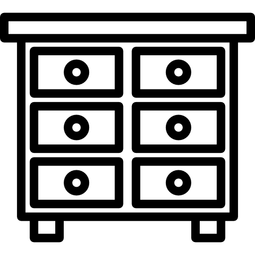 gabinete srip Lineal icono