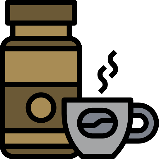 taza de café Surang Lineal Color icono
