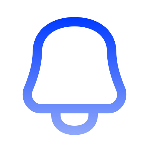 glocke Generic gradient outline icon