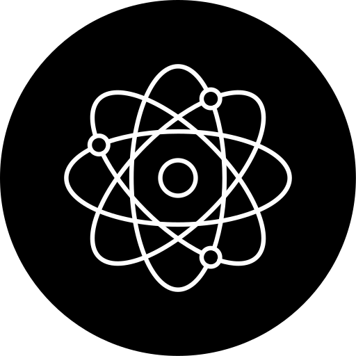 atom Generic black fill icon