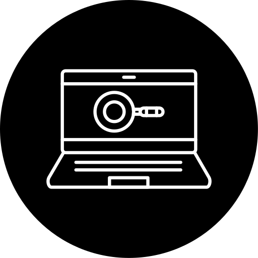노트북 Generic black fill icon