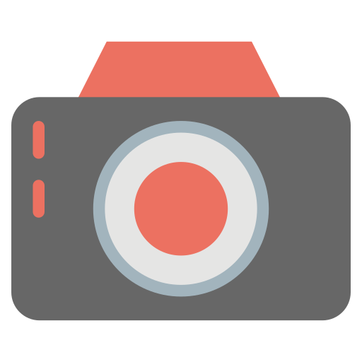 Photo camera Generic color fill icon