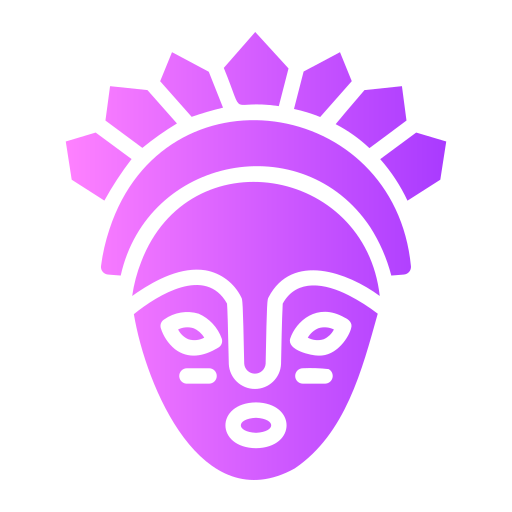 afrikanisch Generic gradient fill icon