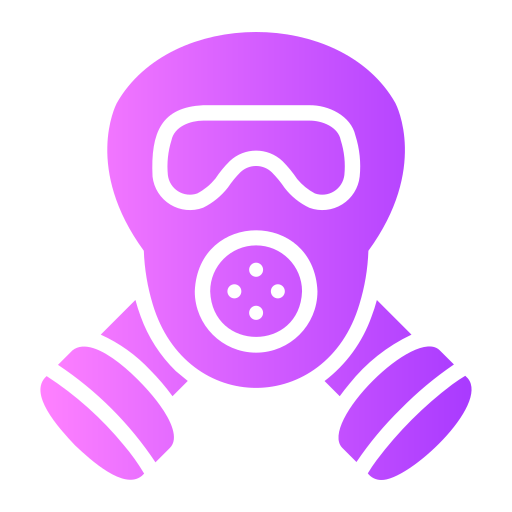 Gas mask Generic gradient fill icon