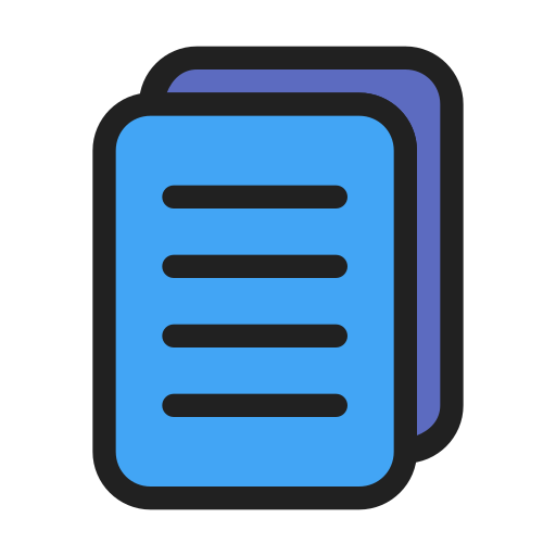 Document Generic color lineal-color icon