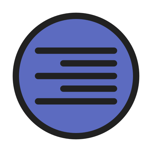 右揃え Generic color lineal-color icon