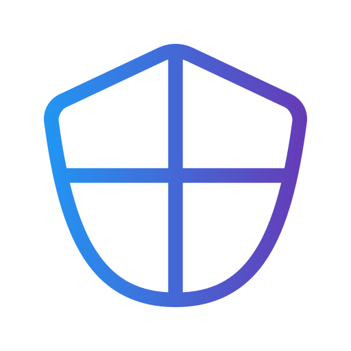 shield Generic gradient outline icon