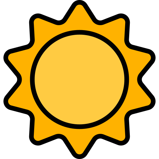 sonne Generic color lineal-color icon