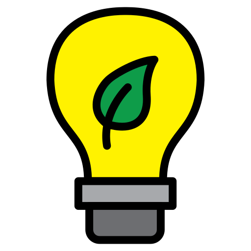lâmpada ecológica Generic color lineal-color Ícone