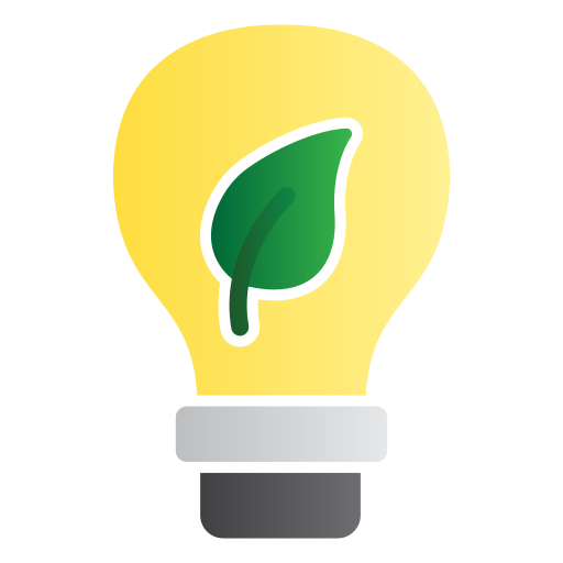 eco-lamp Generic gradient fill icoon