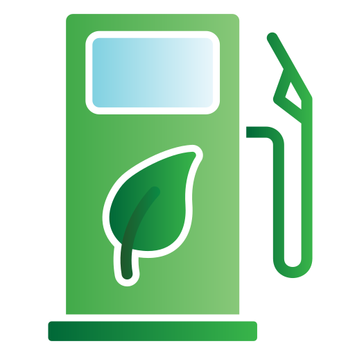 carburante ecologico Generic gradient fill icona