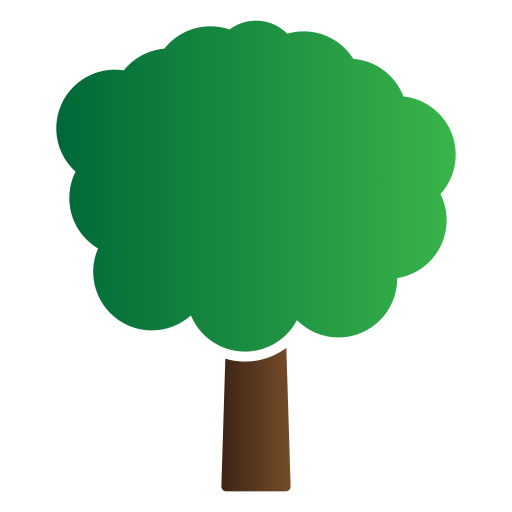 Дерево Generic gradient fill иконка