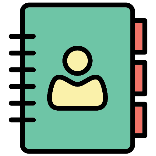 agenda Generic color lineal-color icon