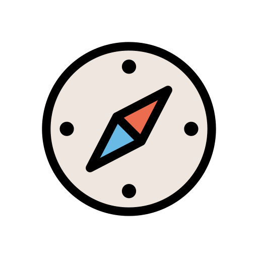 kompass Generic color lineal-color icon