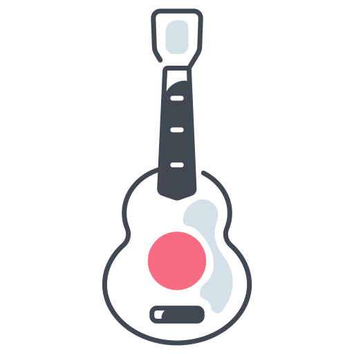 Ukulele Generic color lineal-color icon