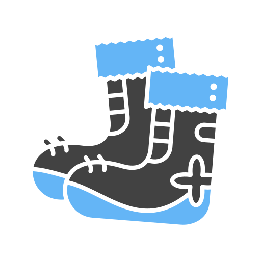 bota de nieve Generic color fill icono