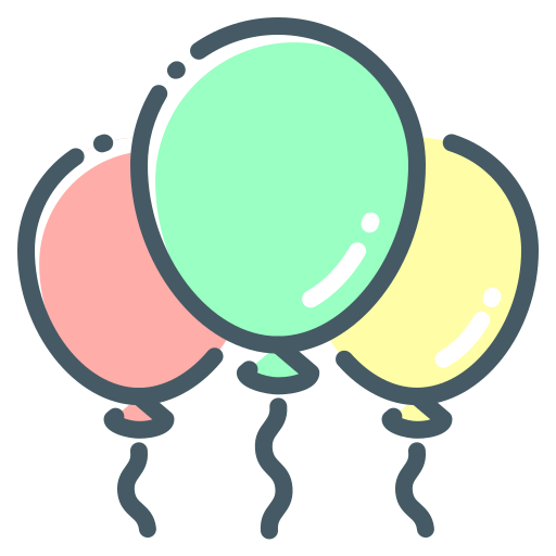 ballon Generic color lineal-color icoon