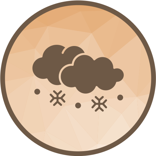 Snowing Generic color fill icon