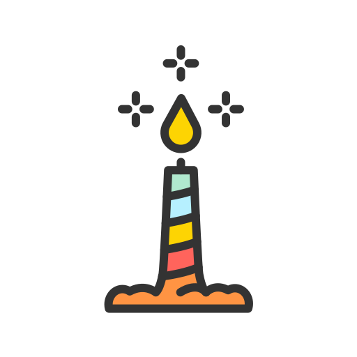 candle Generic color lineal-color icon