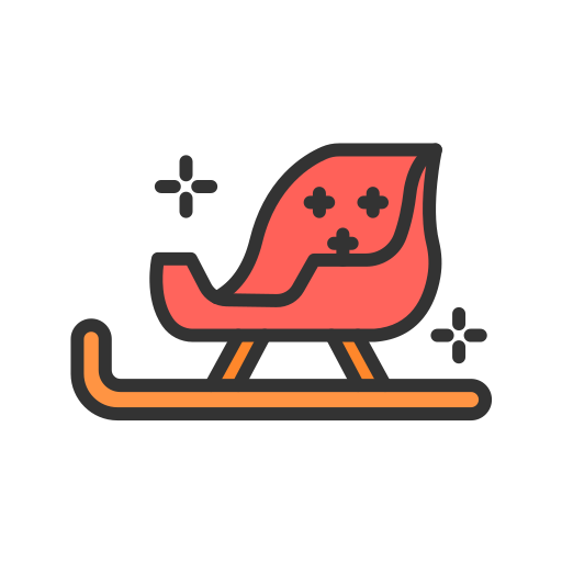 Sled Generic color lineal-color icon