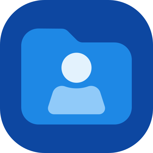 Personal information Generic color fill icon