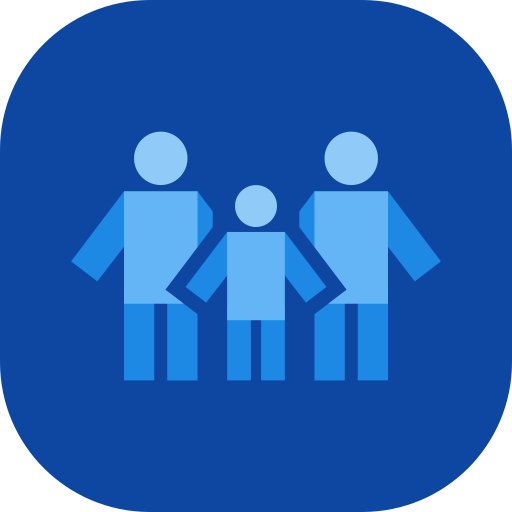 familie Generic color fill icon