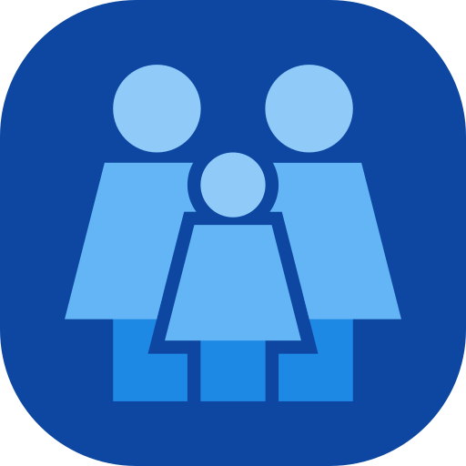 familie Generic color fill icon